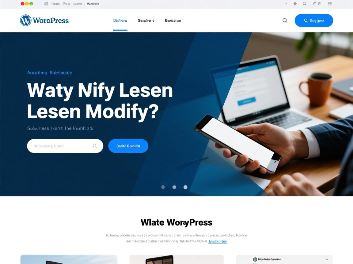 WordPress首页如何轻松修改? 第2张 WordPress首页如何轻松修改? 第2张