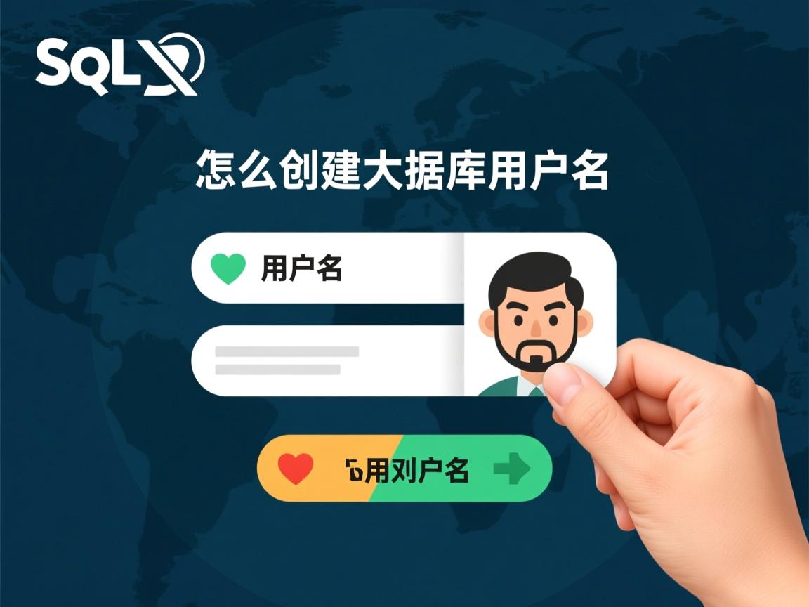 sql怎么创建数据库用户名 第2张 sql怎么创建数据库用户名 第2张