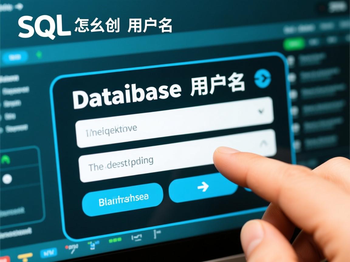 sql怎么创建数据库用户名 第3张 sql怎么创建数据库用户名 第3张