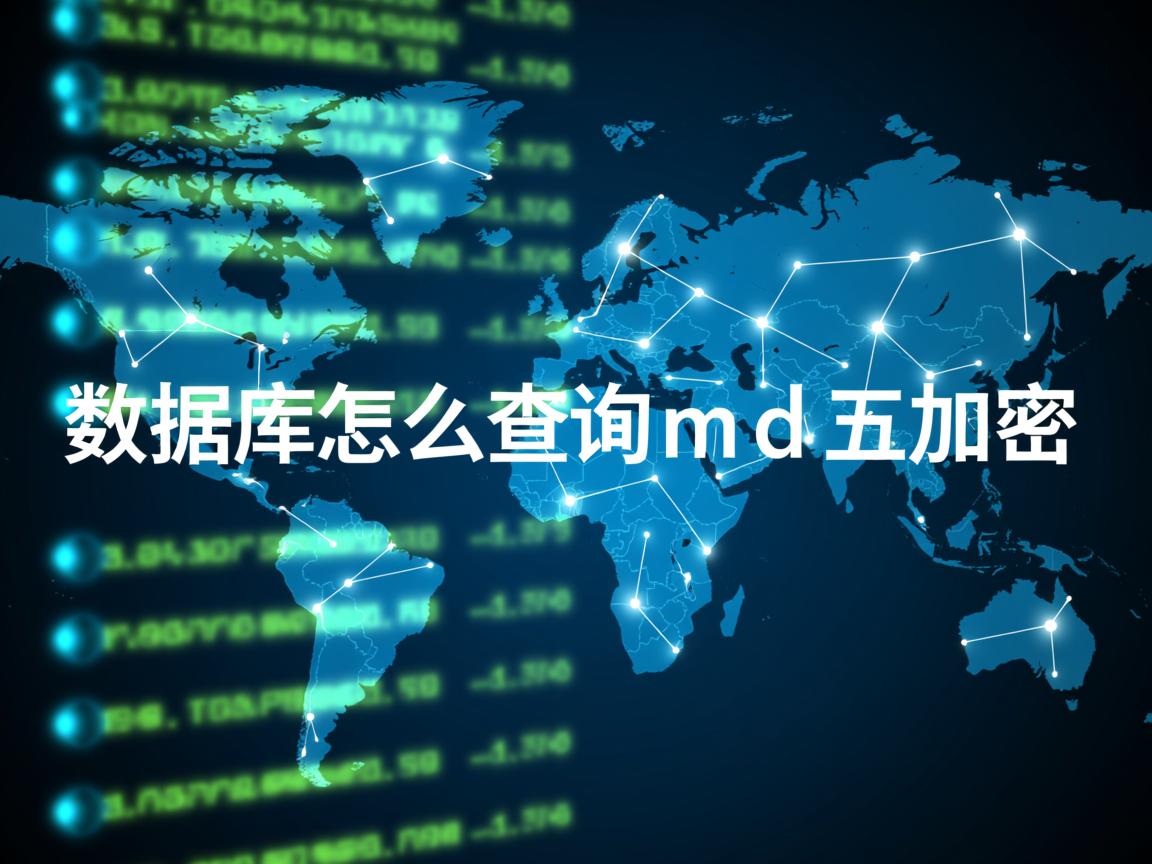 数据库怎么查询md五加密 第1张 数据库怎么查询md五加密 第1张