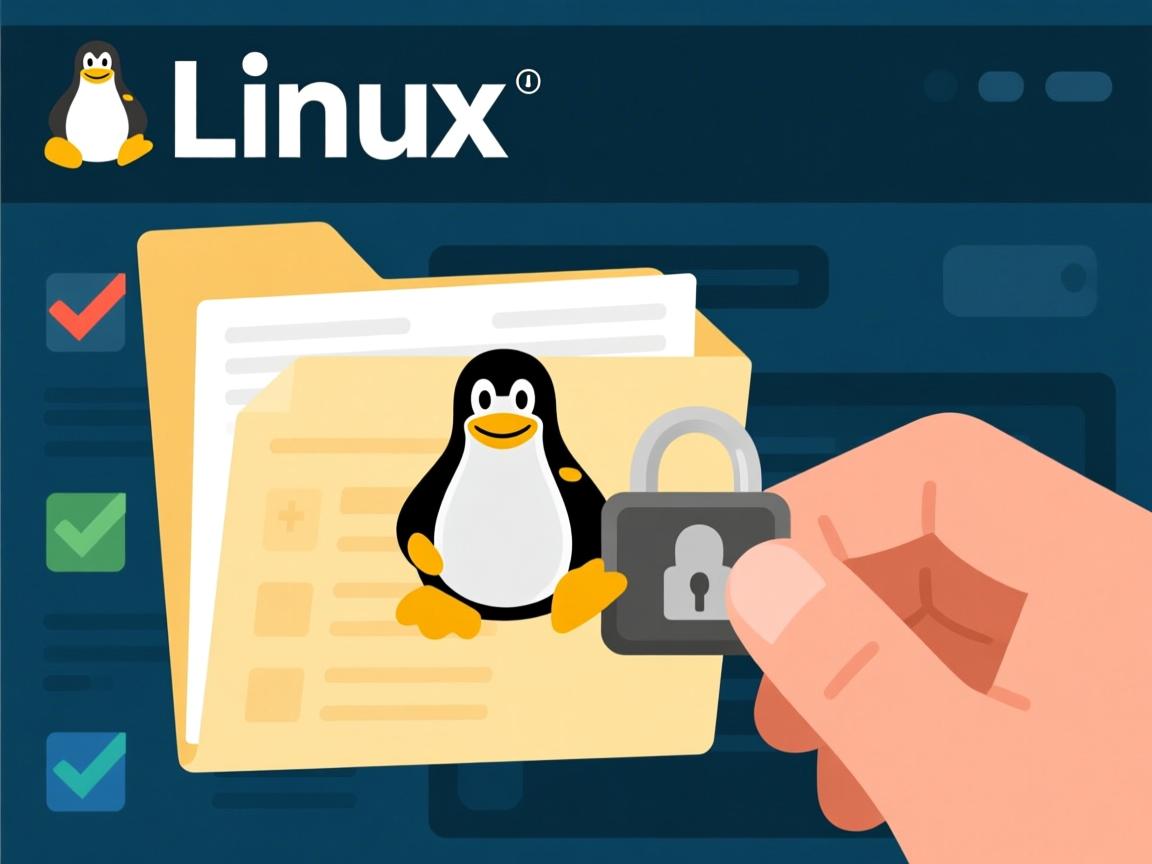 可视化linux如何给文件授权  第1张