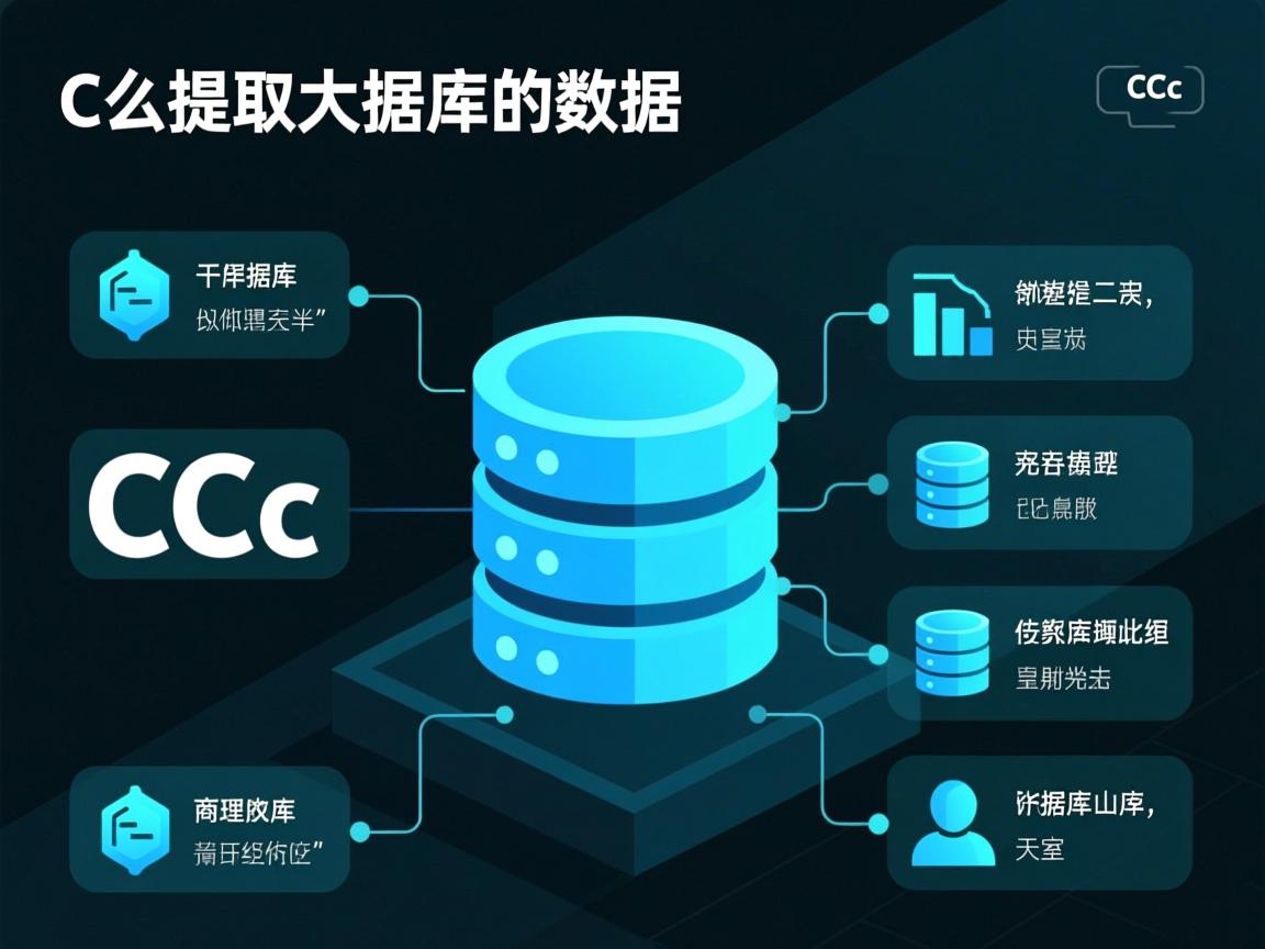 c 怎么提取数据库的数据  第1张