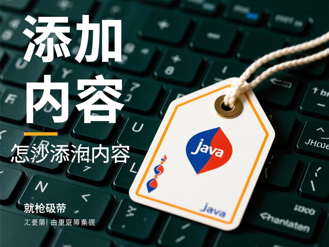 java怎么添加标签内容吗 第3张 java怎么添加标签内容吗 第3张