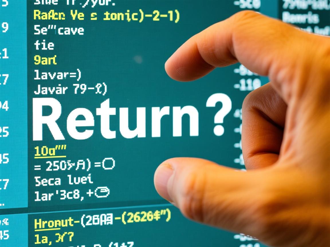java return 怎么用  第2张