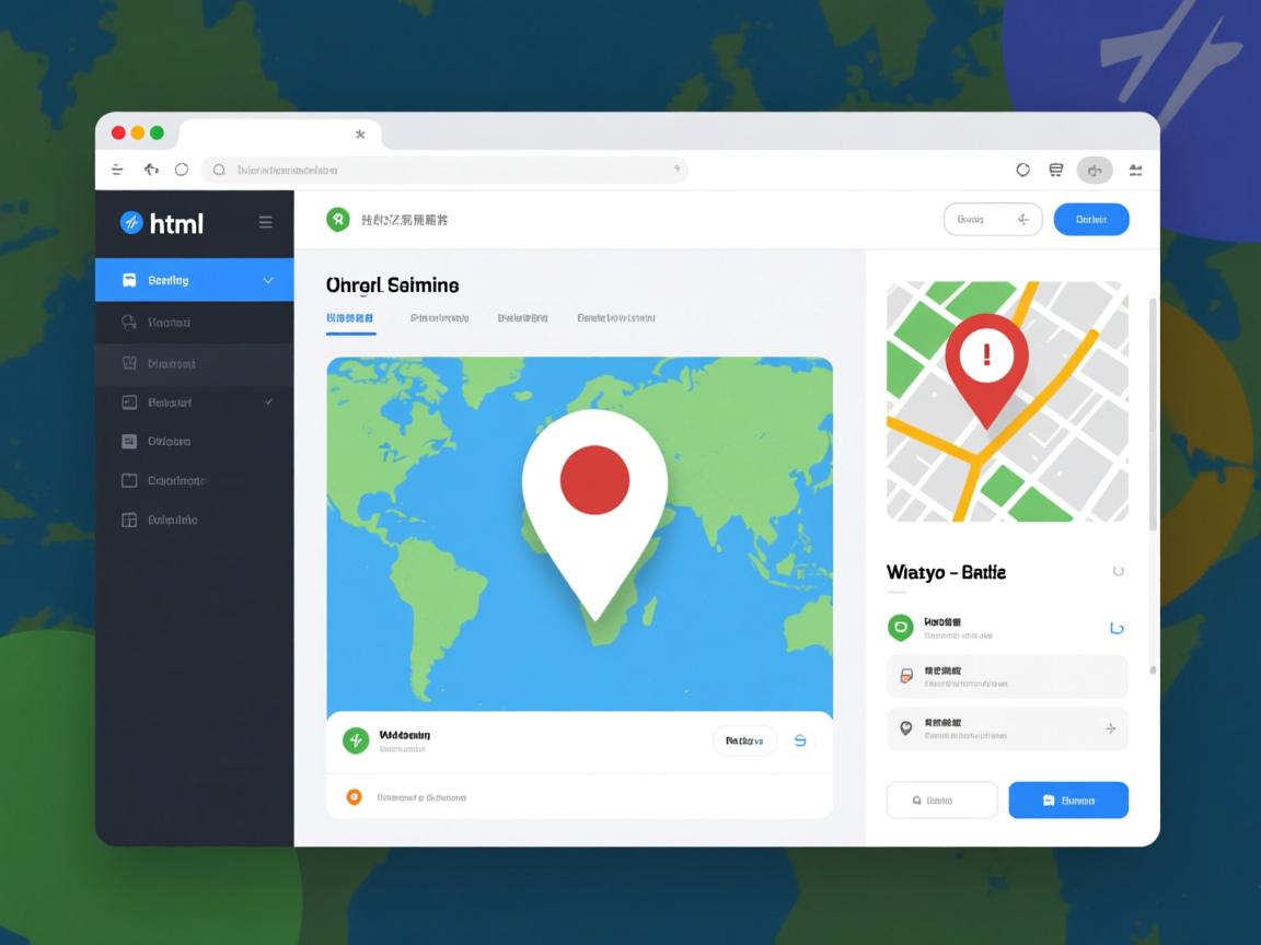 如何在html页面实现定位