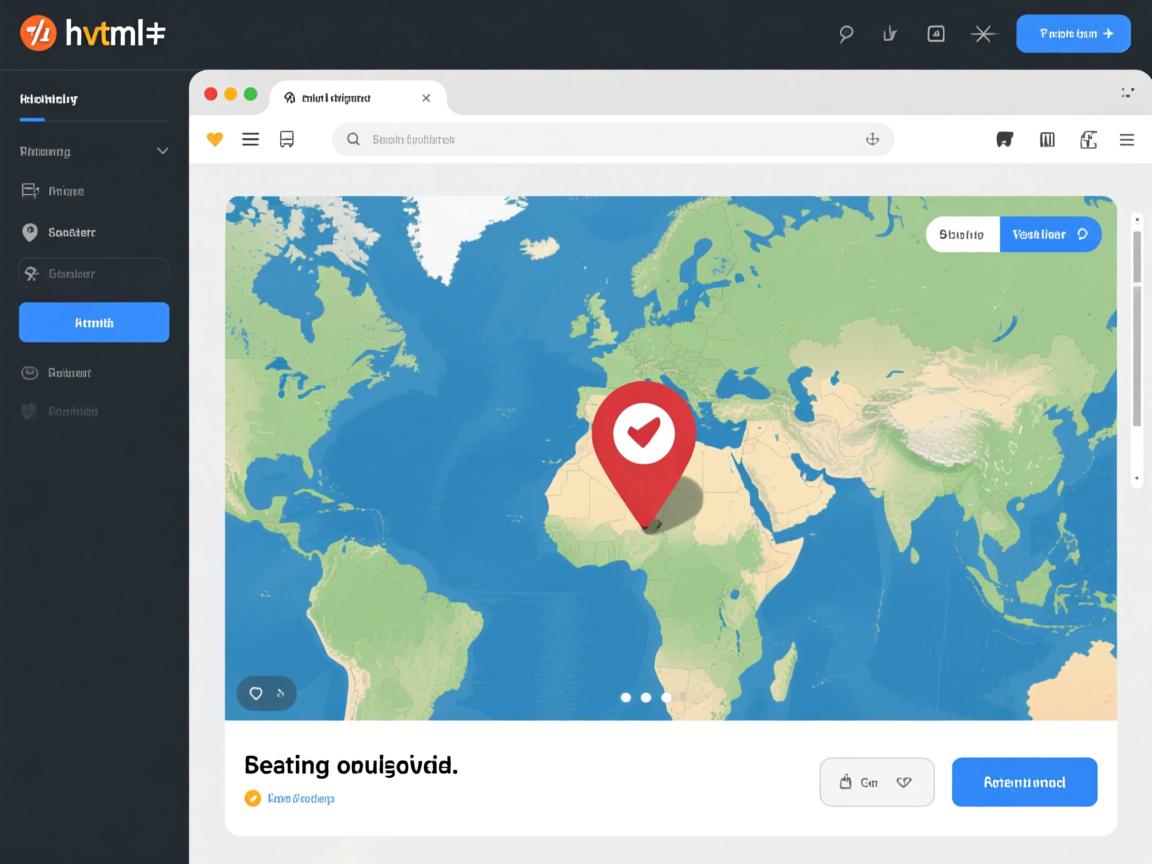 如何在html页面实现定位  第3张