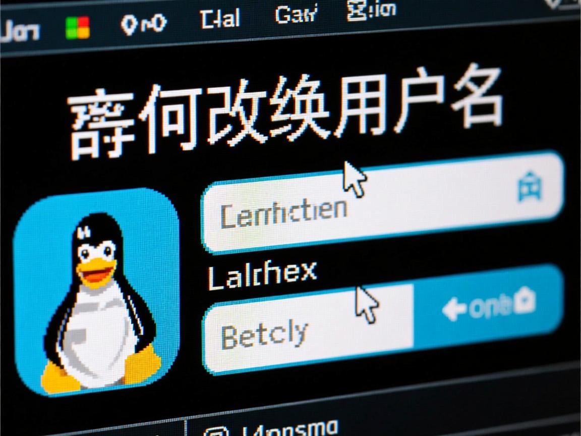 linux如何更改用户名 第1张 linux如何更改用户名 第1张