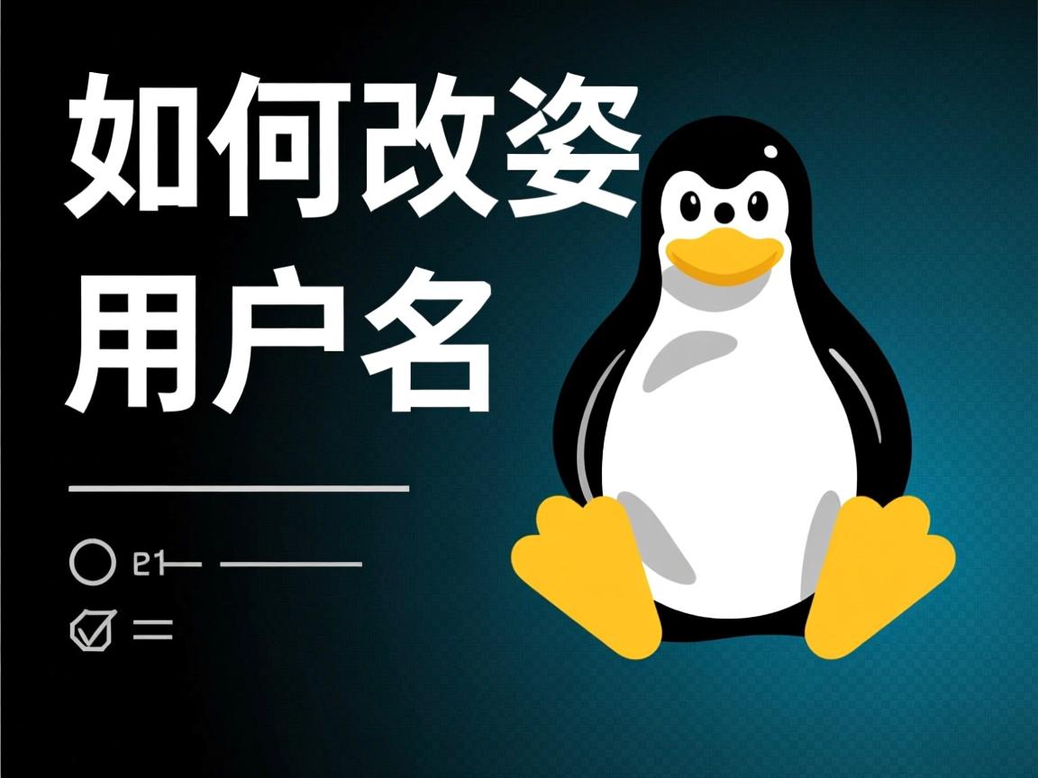 linux如何更改用户名 第2张 linux如何更改用户名 第2张