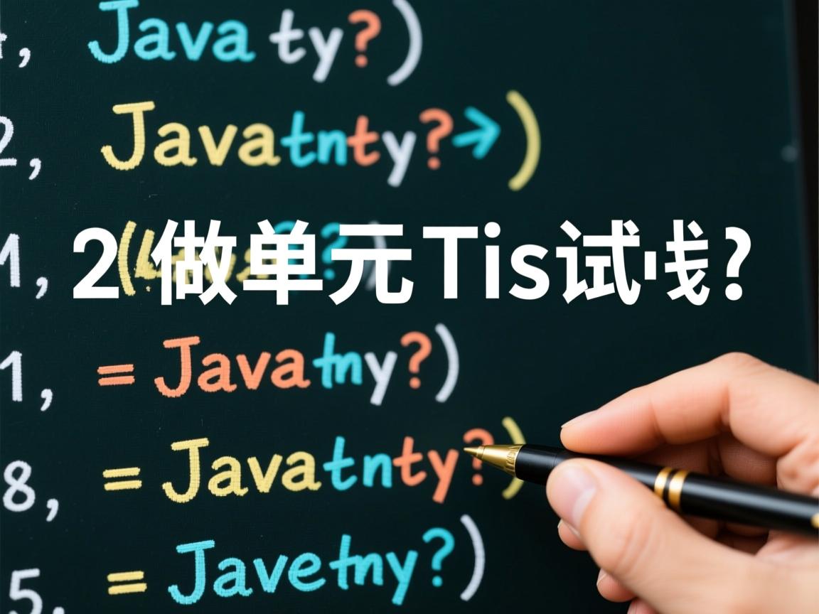 java 怎么做单元测试  第1张