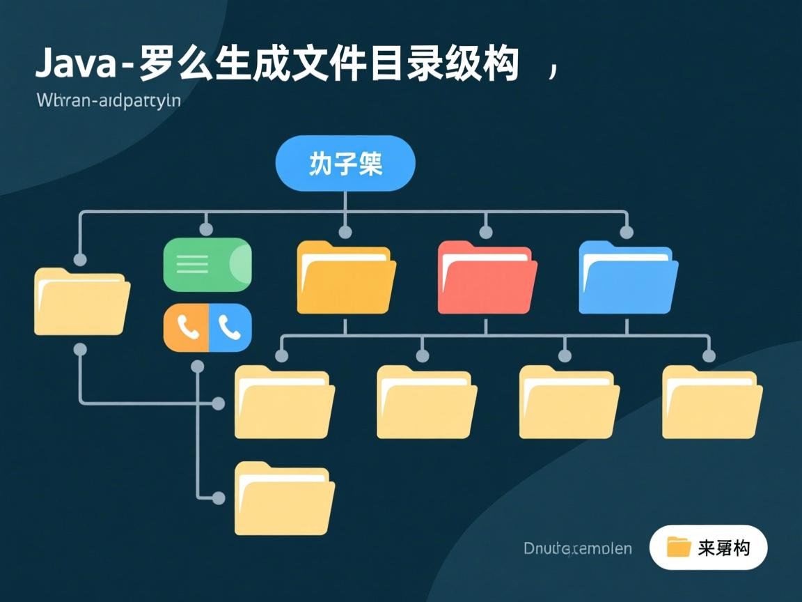 java 怎么生成文件夹目录结构  第1张