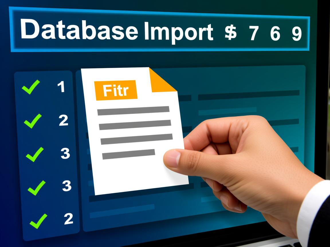 怎么在数据库中导入文件 第2张 怎么在数据库中导入文件 第2张