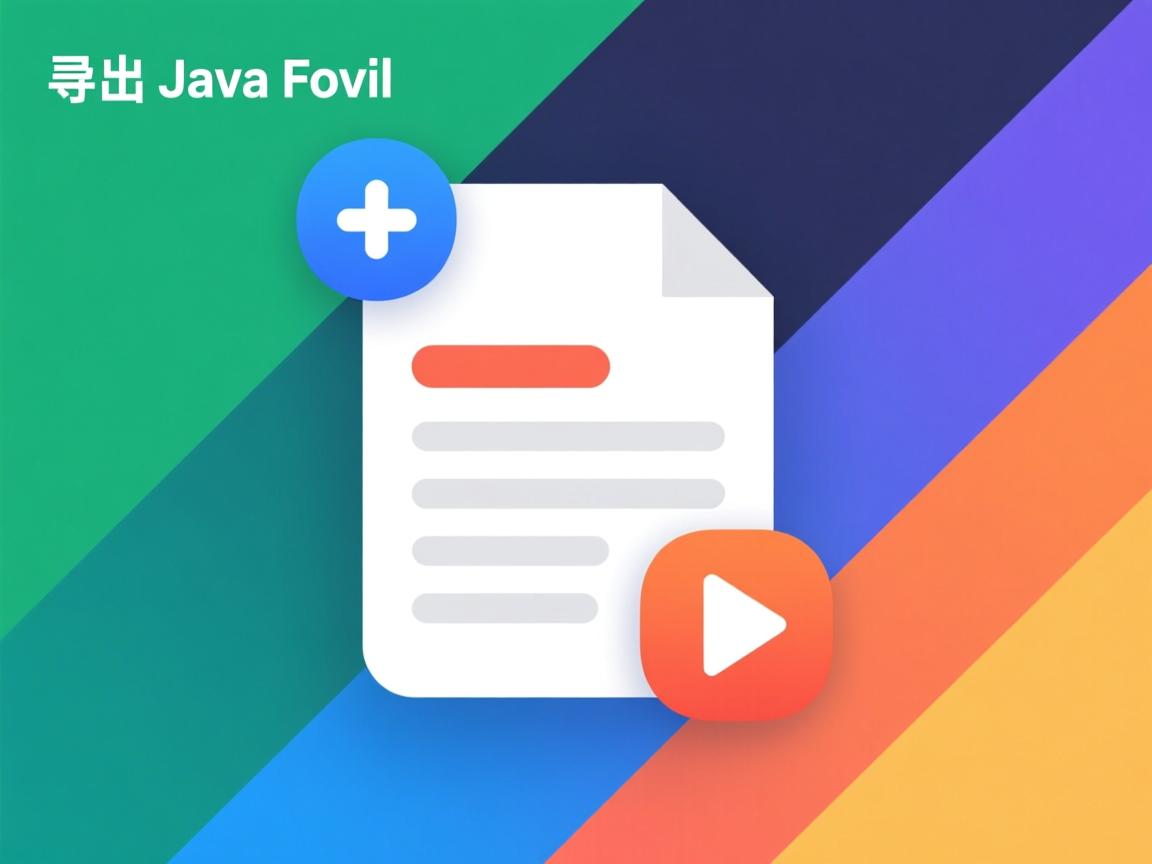 怎么导出java文件 第1张 怎么导出java文件 第1张