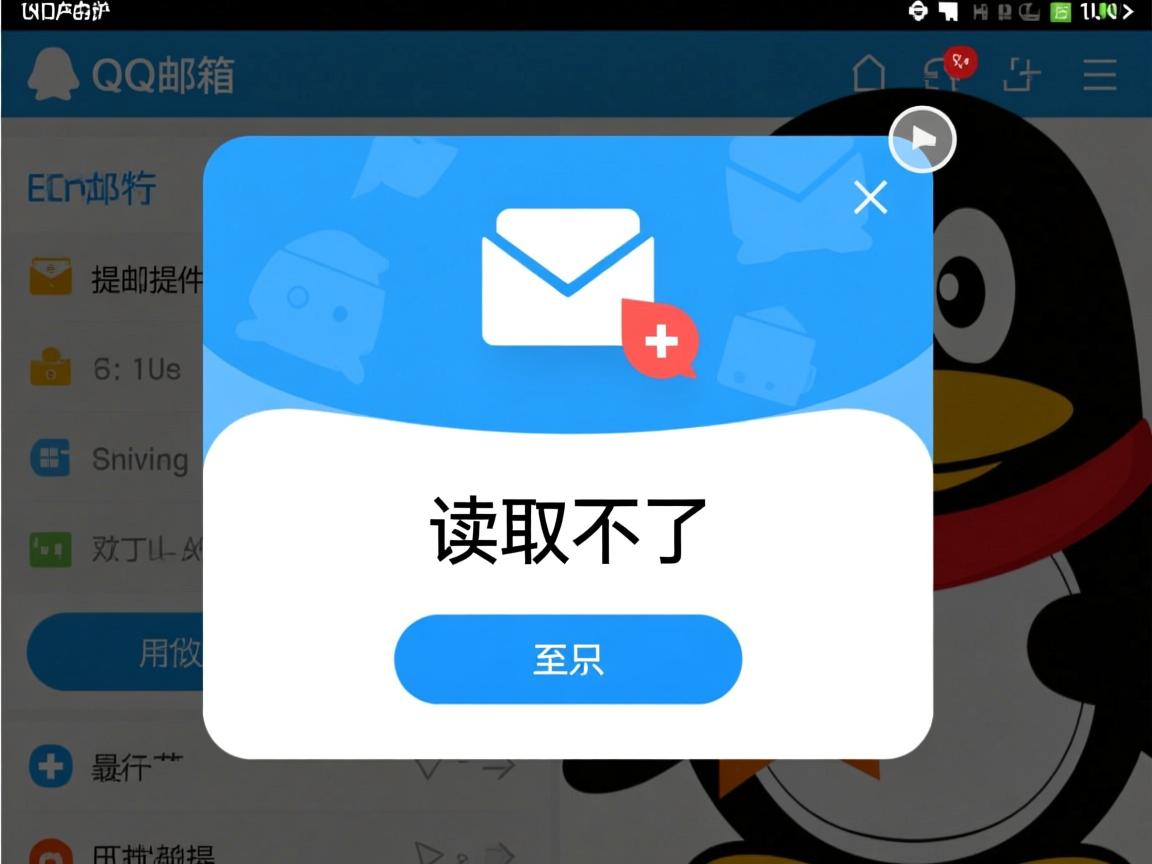为什么qq邮箱发邮件提示说读取不了 第1张 为什么qq邮箱发邮件提示说读取不了 第1张