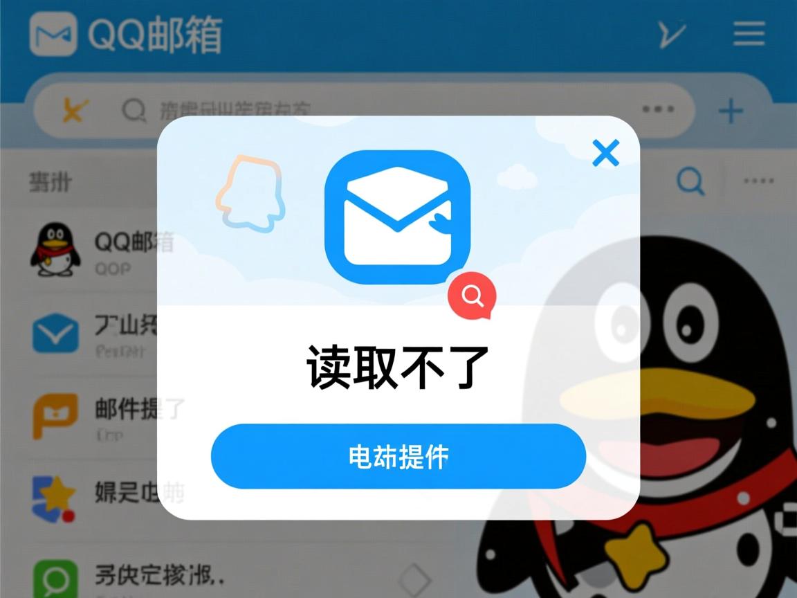 为什么qq邮箱发邮件提示说读取不了 第2张 为什么qq邮箱发邮件提示说读取不了 第2张