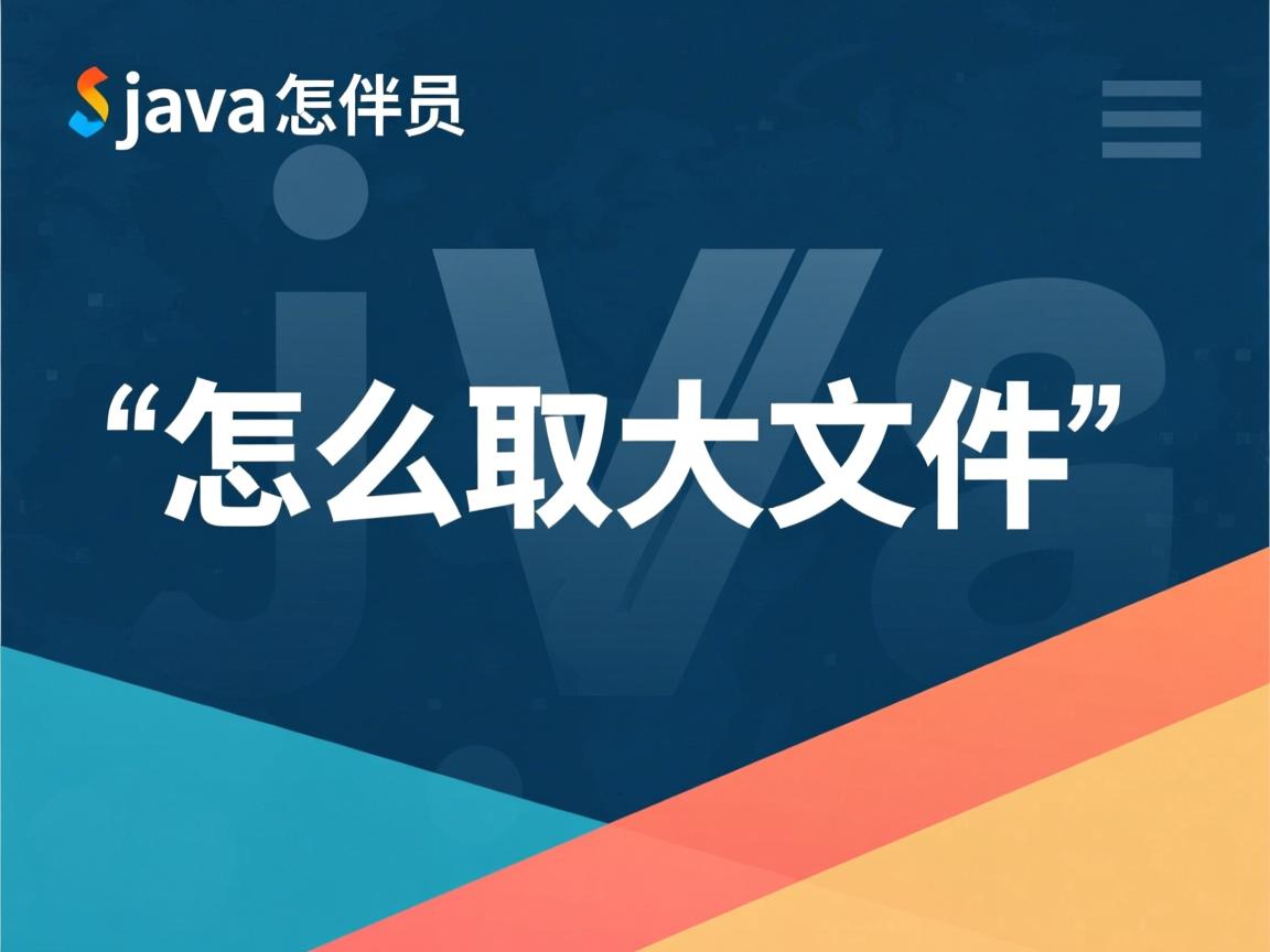 java怎么取大文件  第1张
