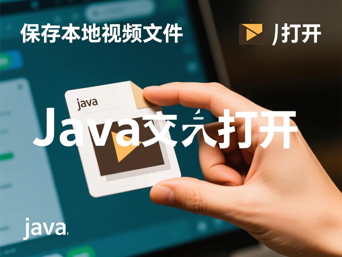 java保存本地视频文件怎么打开  第1张