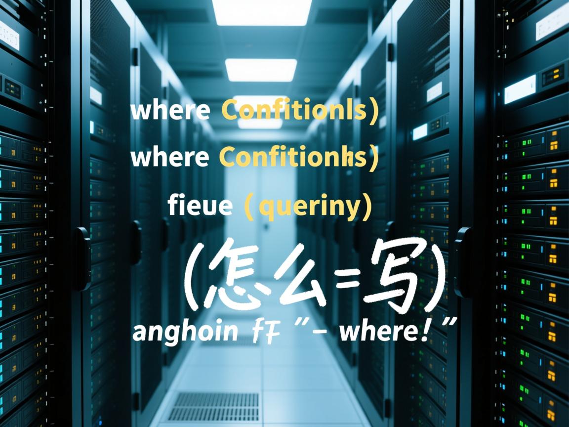 数据库 where 多条件查询语句怎么写 第2张 数据库 where 多条件查询语句怎么写 第2张