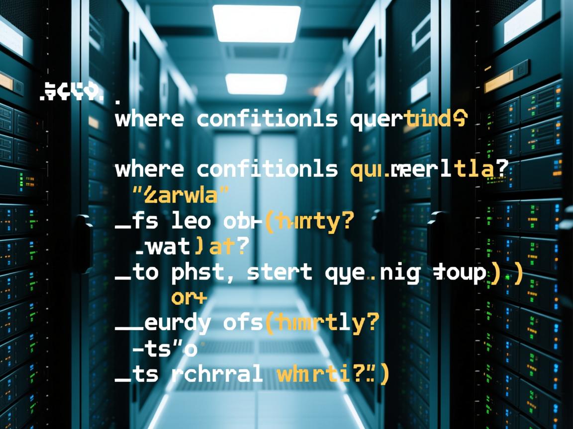 数据库 where 多条件查询语句怎么写 第3张 数据库 where 多条件查询语句怎么写 第3张