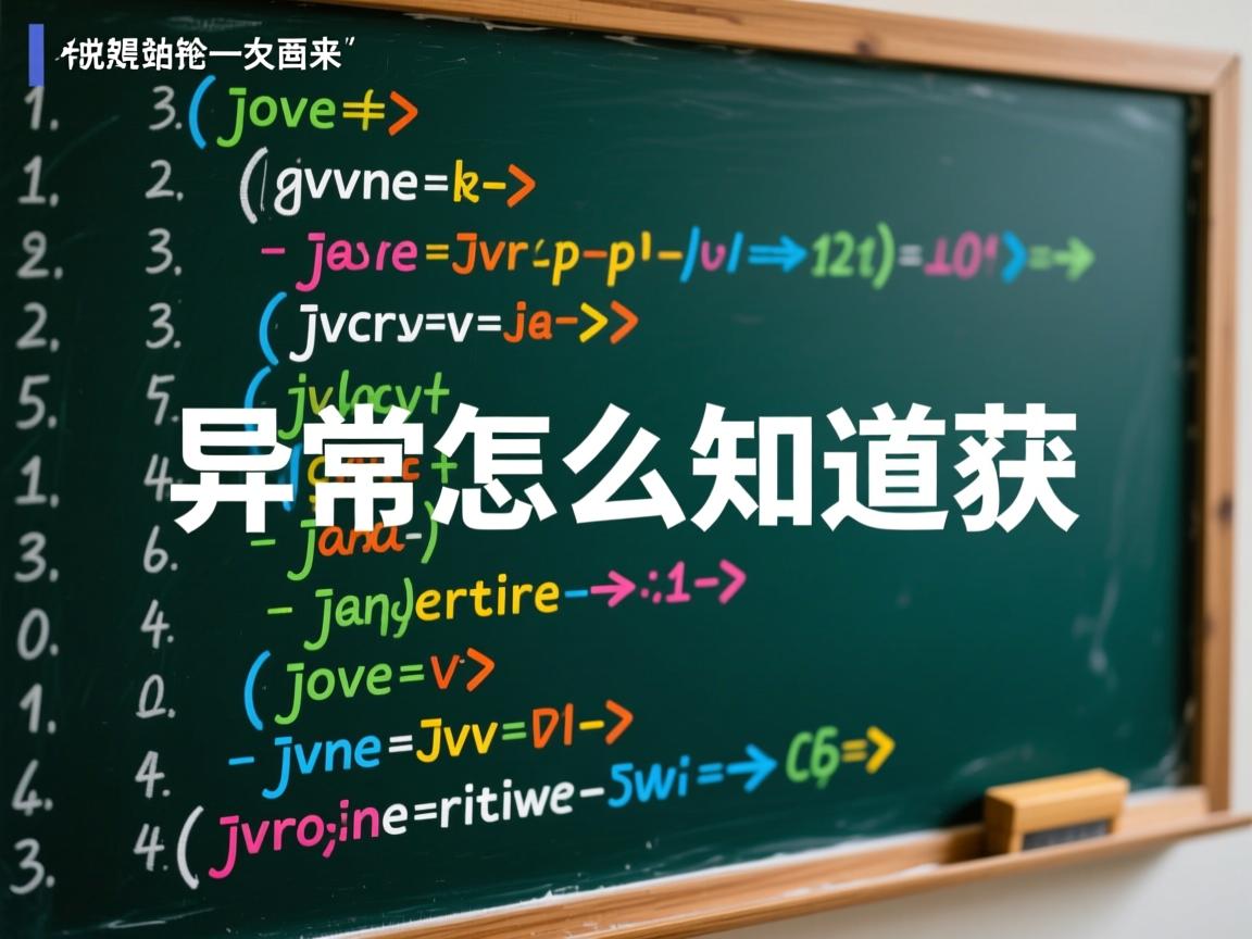 java异常怎么知道捕获  第2张