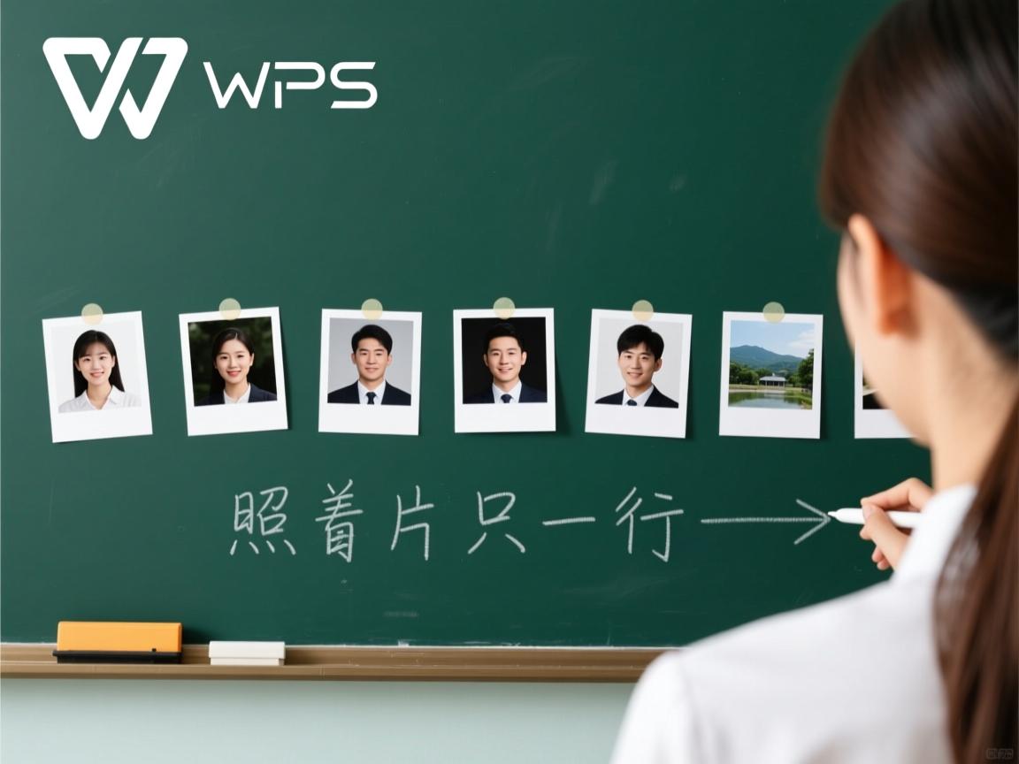 为什么wps里面照片只显示一行 第3张 为什么wps里面照片只显示一行 第3张