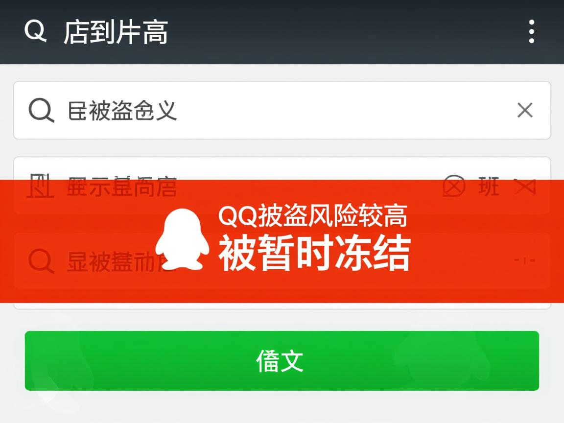 为什么qq显示被盗风险较高被暂时冻结 第2张 为什么qq显示被盗风险较高被暂时冻结 第2张