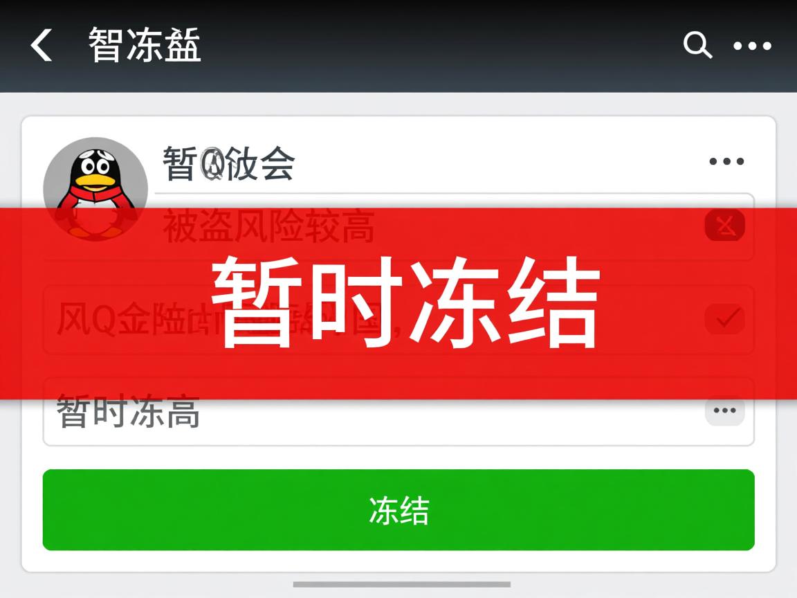 为什么qq显示被盗风险较高被暂时冻结 第3张 为什么qq显示被盗风险较高被暂时冻结 第3张