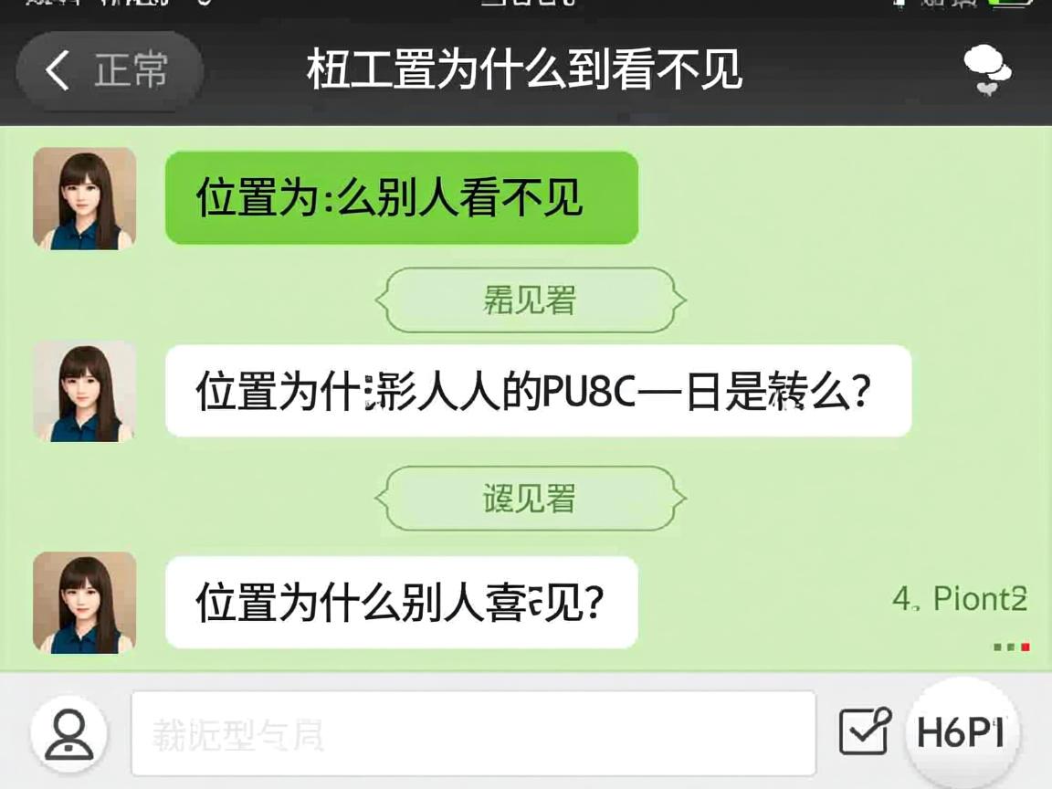 qq上发位置为什么别人看不见 第1张 qq上发位置为什么别人看不见 第1张