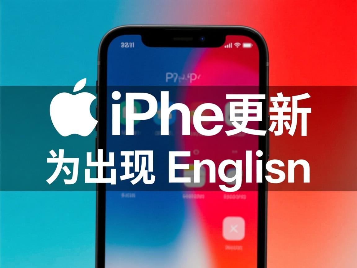 苹果8p更新后为什么出现英文 第3张 苹果8p更新后为什么出现英文 第3张