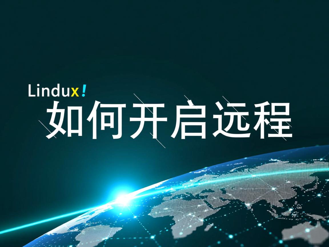 linux系统如何开启远程  第1张
