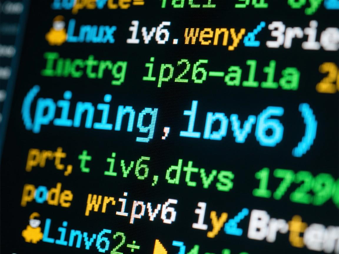 linux如何ping ipv6地址