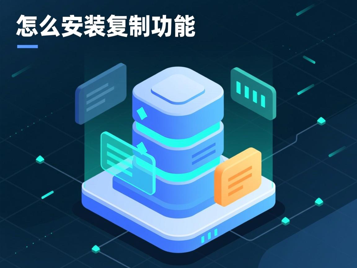 数据库怎么安装复制功能 第2张 数据库怎么安装复制功能 第2张