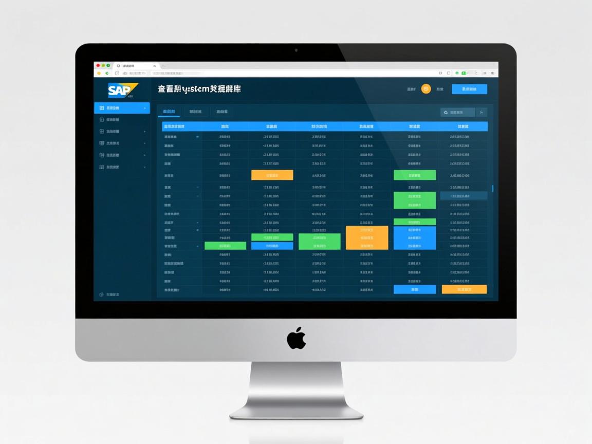 sap怎么查看系统数据库表  第3张