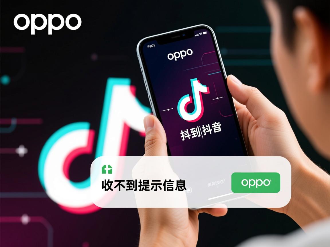 oppo刷抖音为什么收不到提示信息