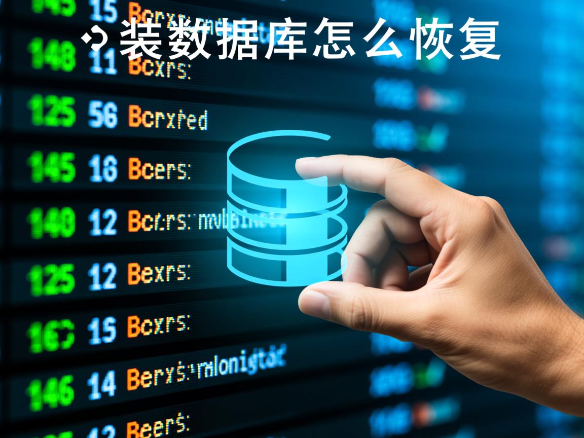 重装数据库怎么恢复  第3张