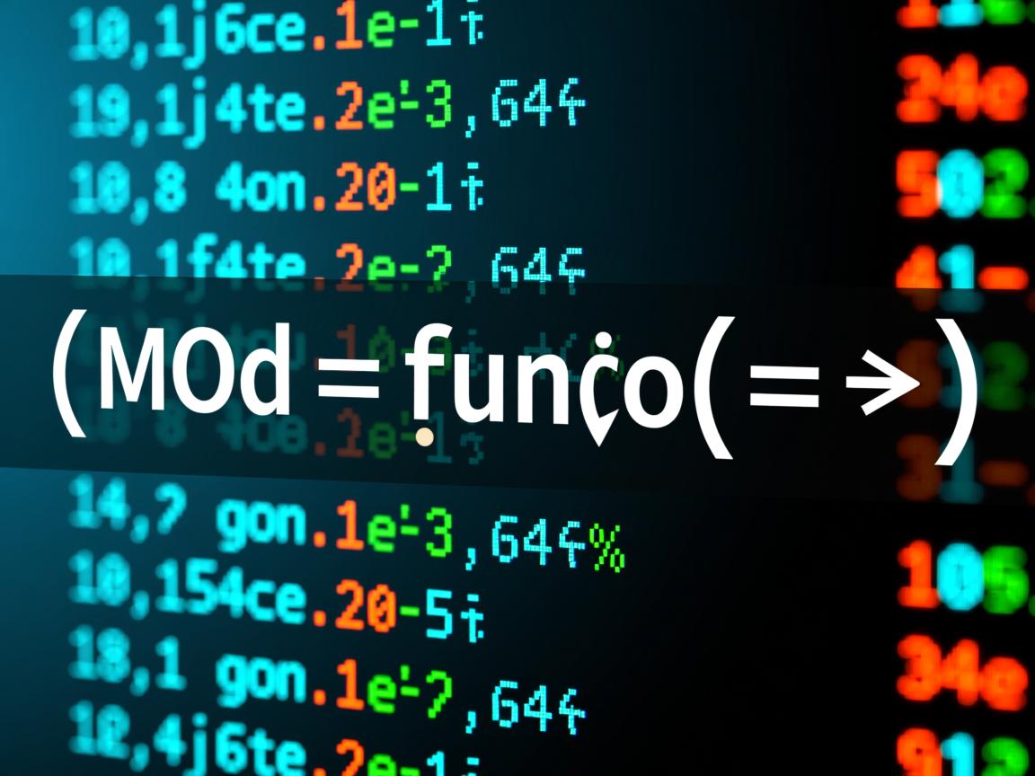 数据库的mod函数怎么用 第1张 数据库的mod函数怎么用 第1张