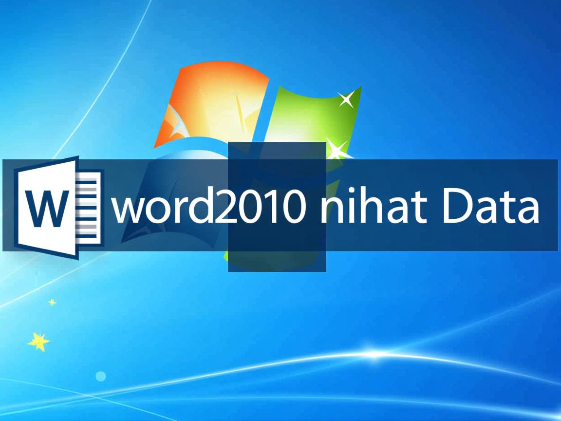 为什么我的word2010没有数据 第1张 为什么我的word2010没有数据 第1张