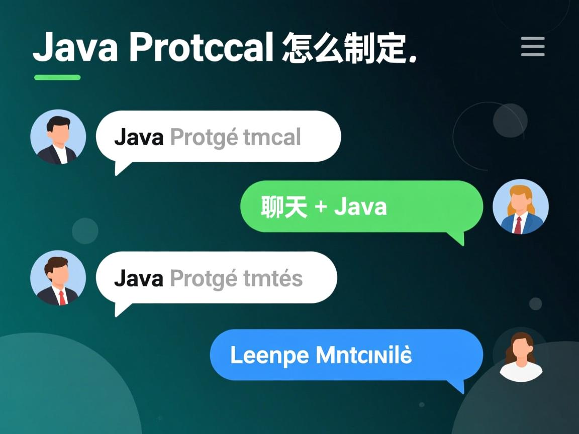 java聊天协议怎么制定 第3张 java聊天协议怎么制定 第3张