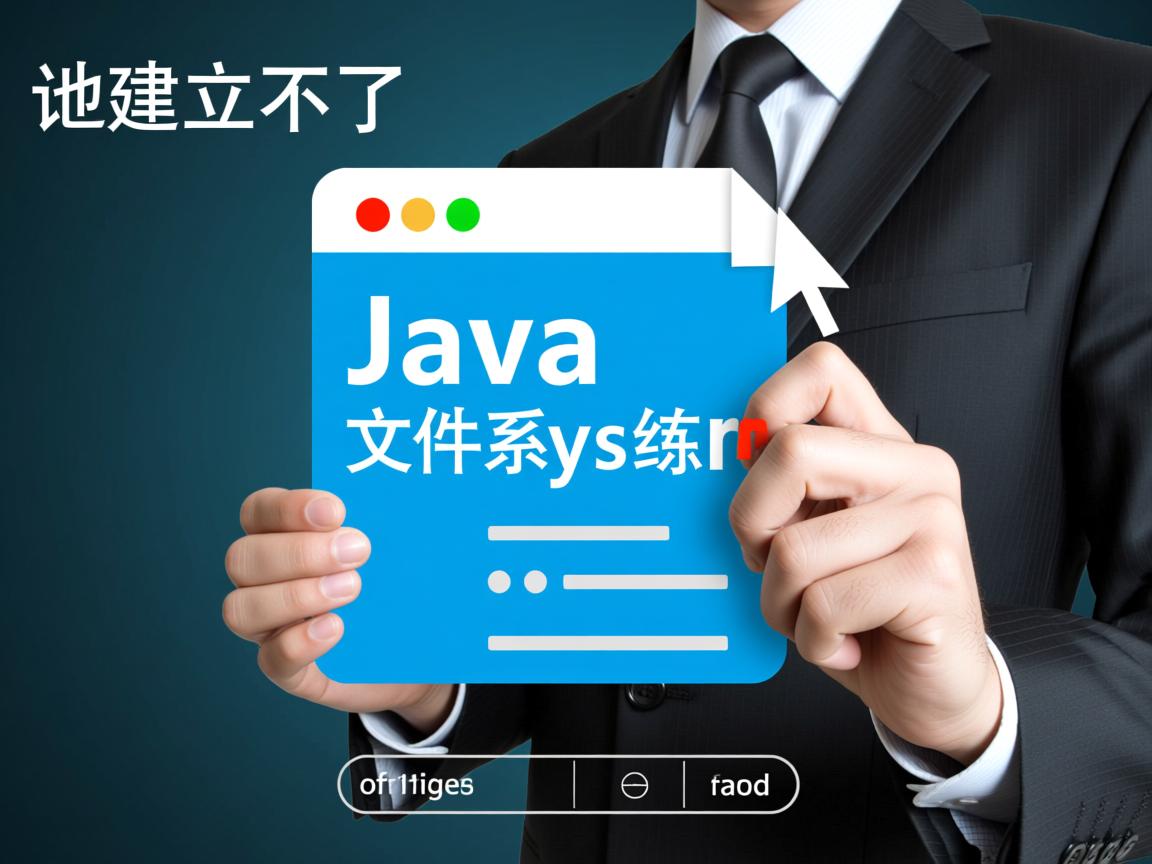 怎么建立不了java文件系统 第1张 怎么建立不了java文件系统 第1张