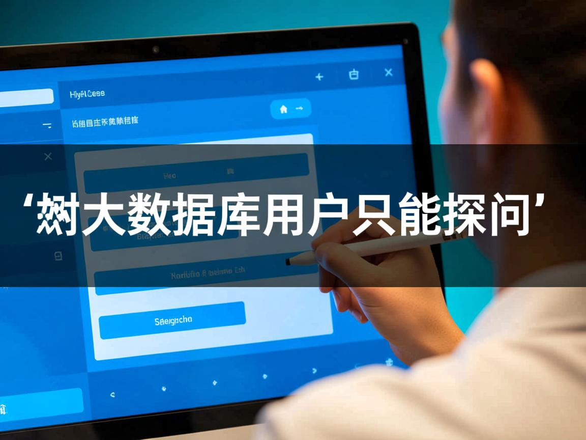 怎么在数据库加用户只能访问 第2张 怎么在数据库加用户只能访问 第2张