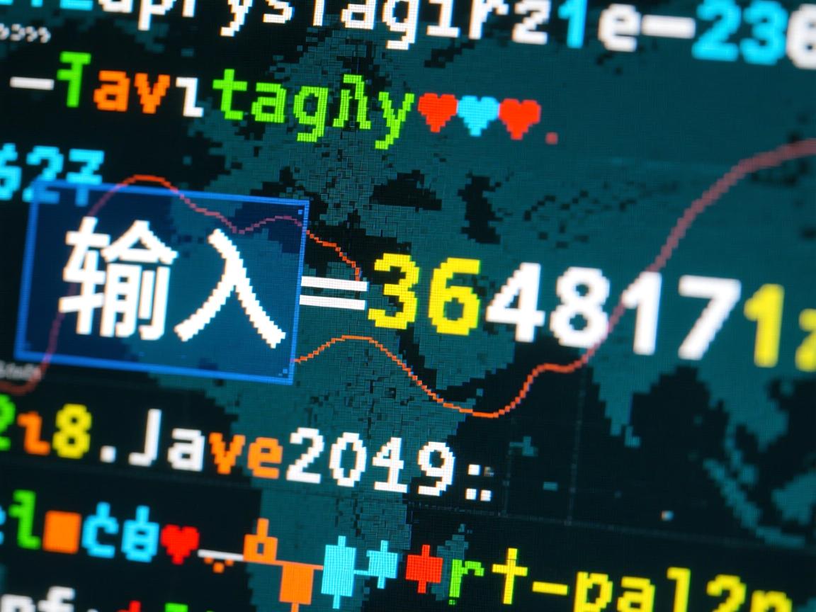 java怎么输入一串数字 第1张 java怎么输入一串数字 第1张