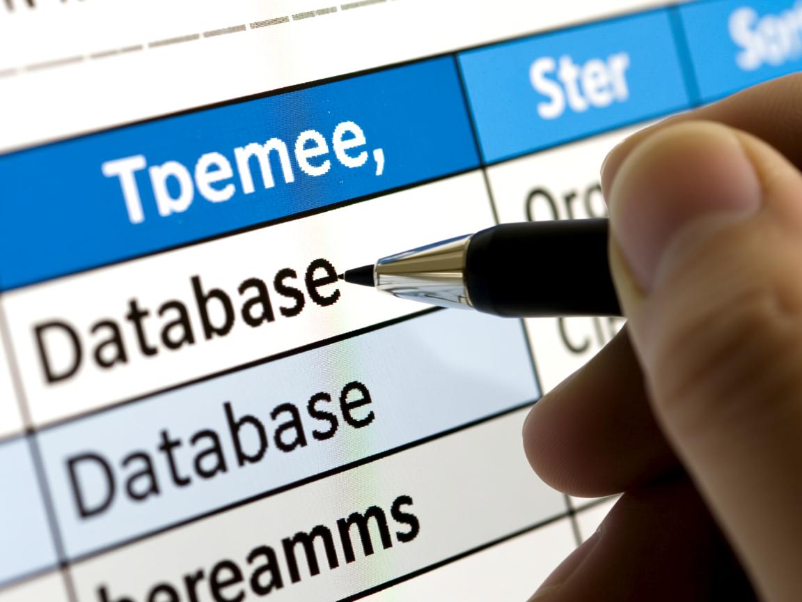 怎么在一个表格中找个一些数据库  第2张