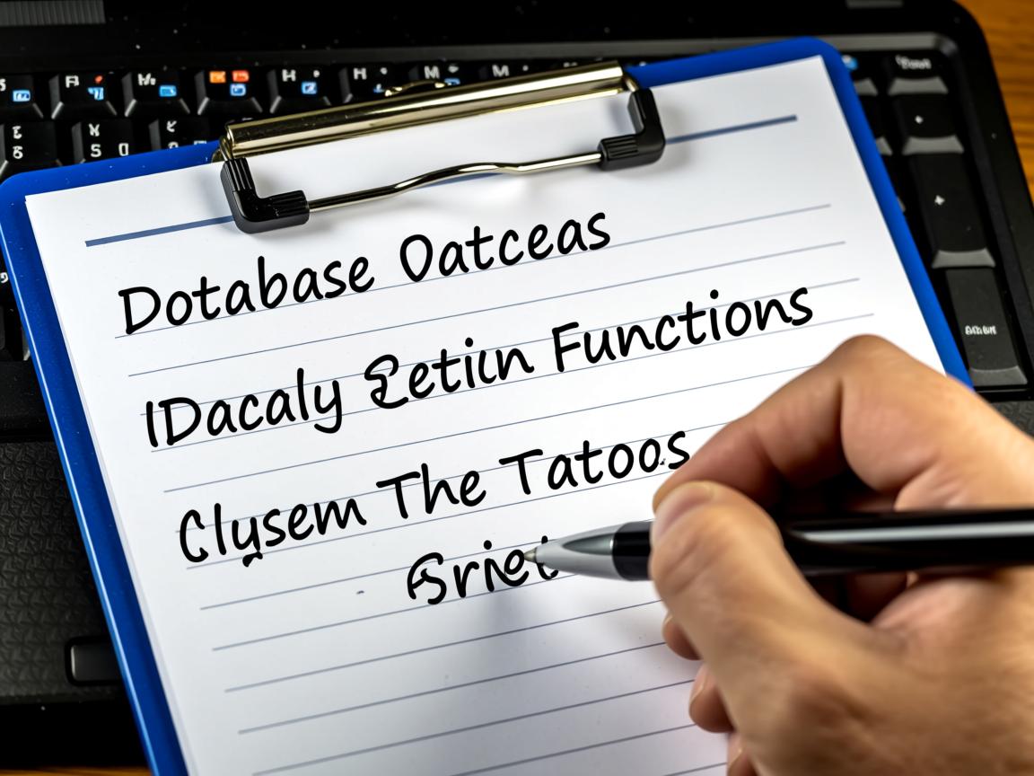 数据库自定义函数怎么写 第2张 数据库自定义函数怎么写 第2张