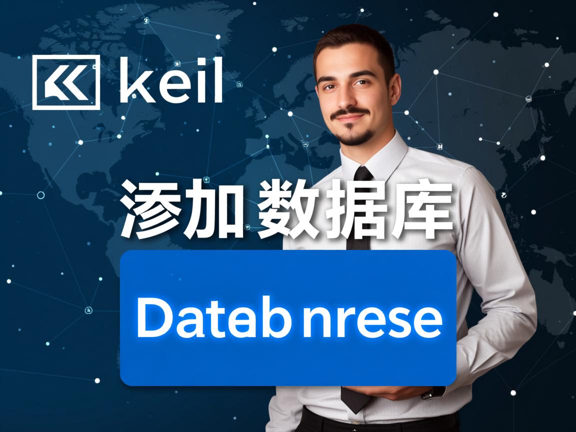 keil怎么添加数据库 第1张 keil怎么添加数据库 第1张