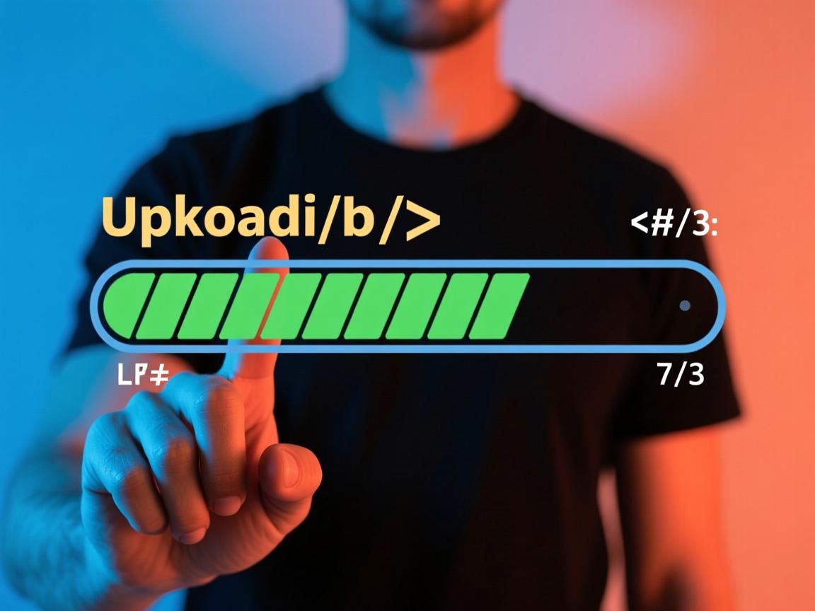 html如何显示上传进度  第2张