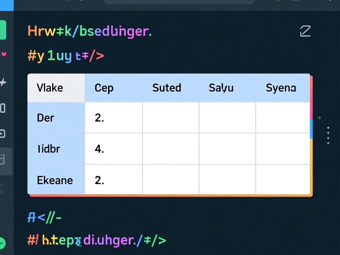 html如何设定表格单边边框  第3张