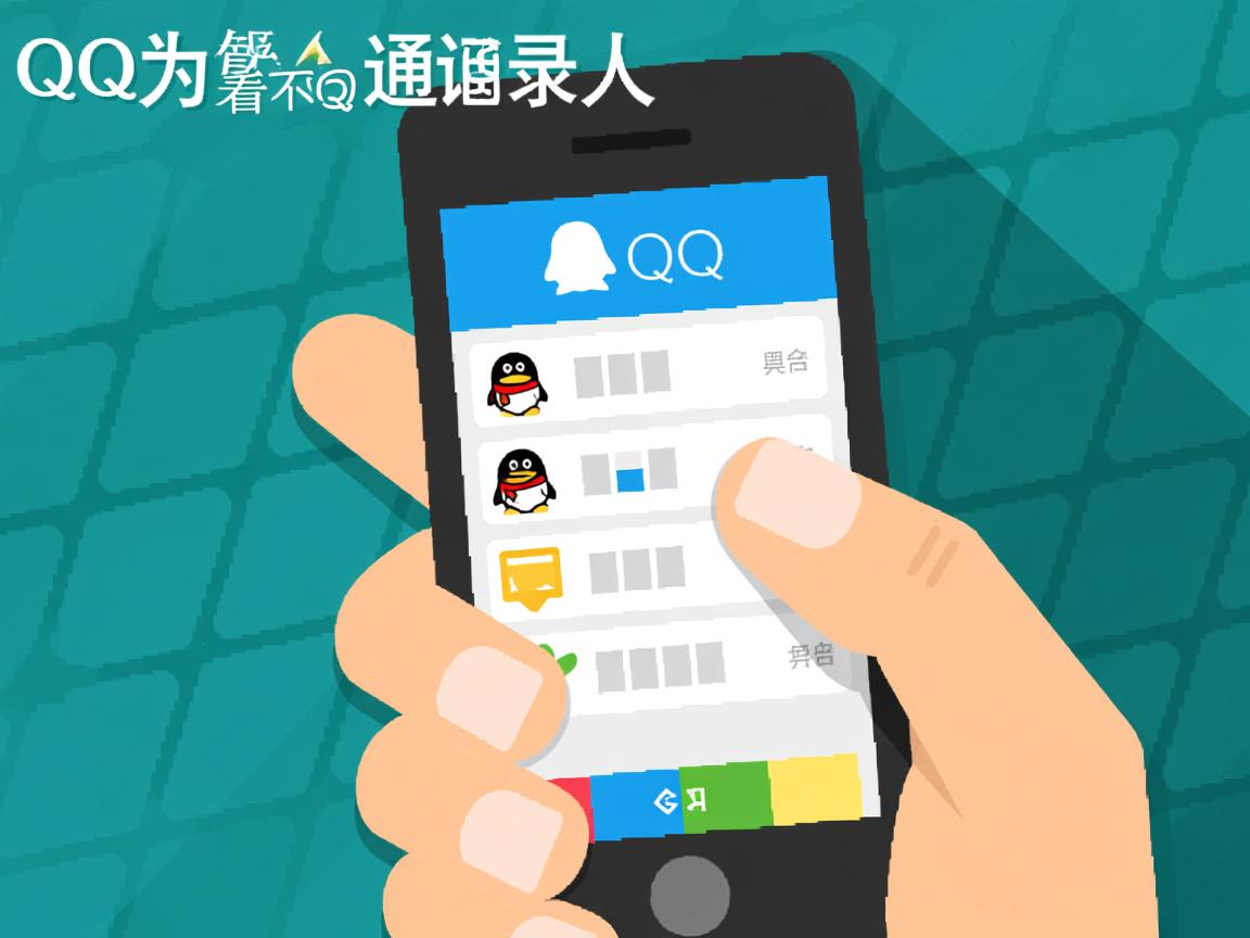 QQ为什么看不到通讯录的人 第2张 QQ为什么看不到通讯录的人 第2张