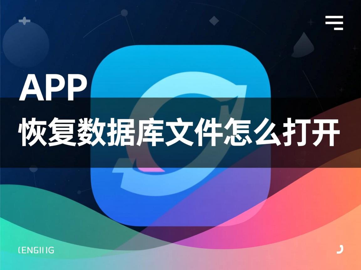 app怎么恢复数据库文件怎么打开 第3张 app怎么恢复数据库文件怎么打开 第3张