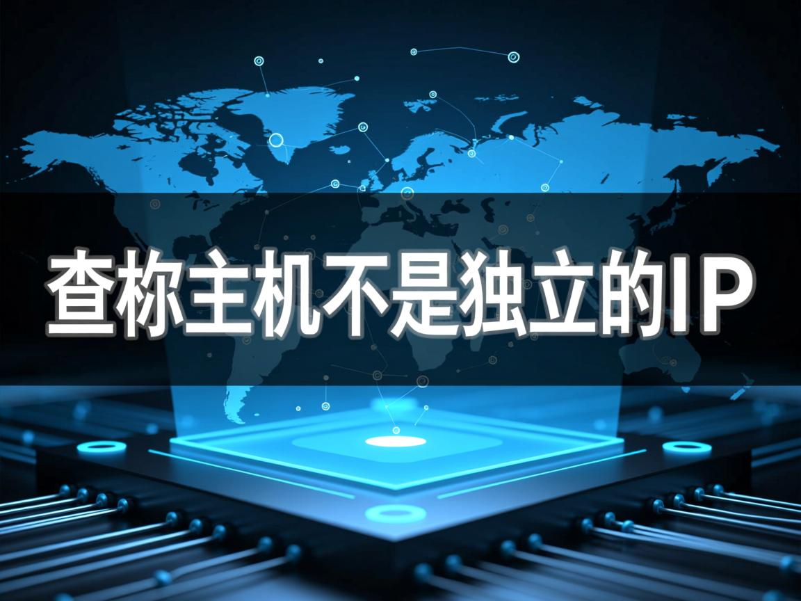 怎么查虚拟主机是不是独立的ip 第3张 怎么查虚拟主机是不是独立的ip 第3张