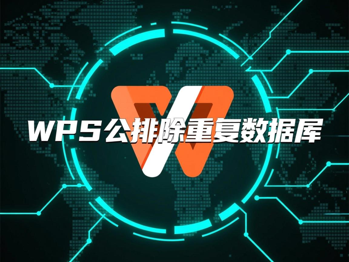wps怎么排除重复数据库 第1张 wps怎么排除重复数据库 第1张