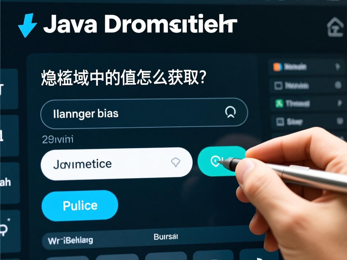 java隐藏域中的值怎么获取  第1张